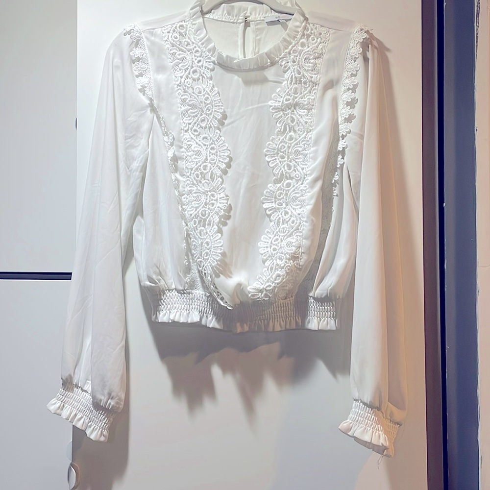 White blouse,
